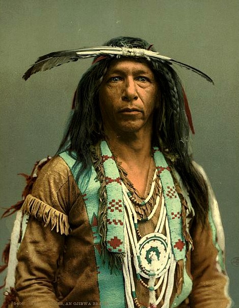 Photo d'indien Ojibway