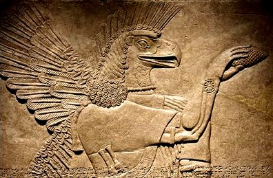 Stèle d'un génie Sumérien