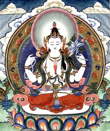 Thanka de Tchènrézi