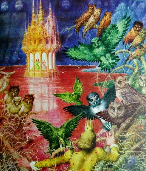 dessin tiré de la collection de livre de legendes des ed Grund