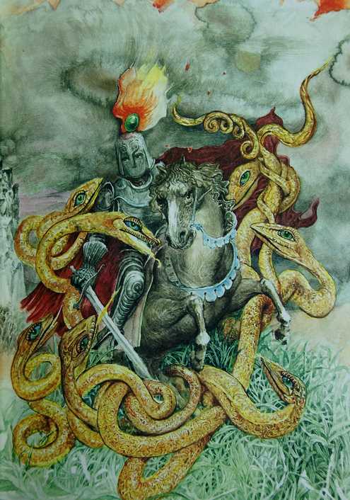 Illustration tirée des albums de contes des éd Grund